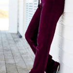 Γυναικείο Βελουτέ Παντελόνι Magenda
