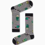 Κάλτσα Unisex με Σχέδιο Lines Cactus