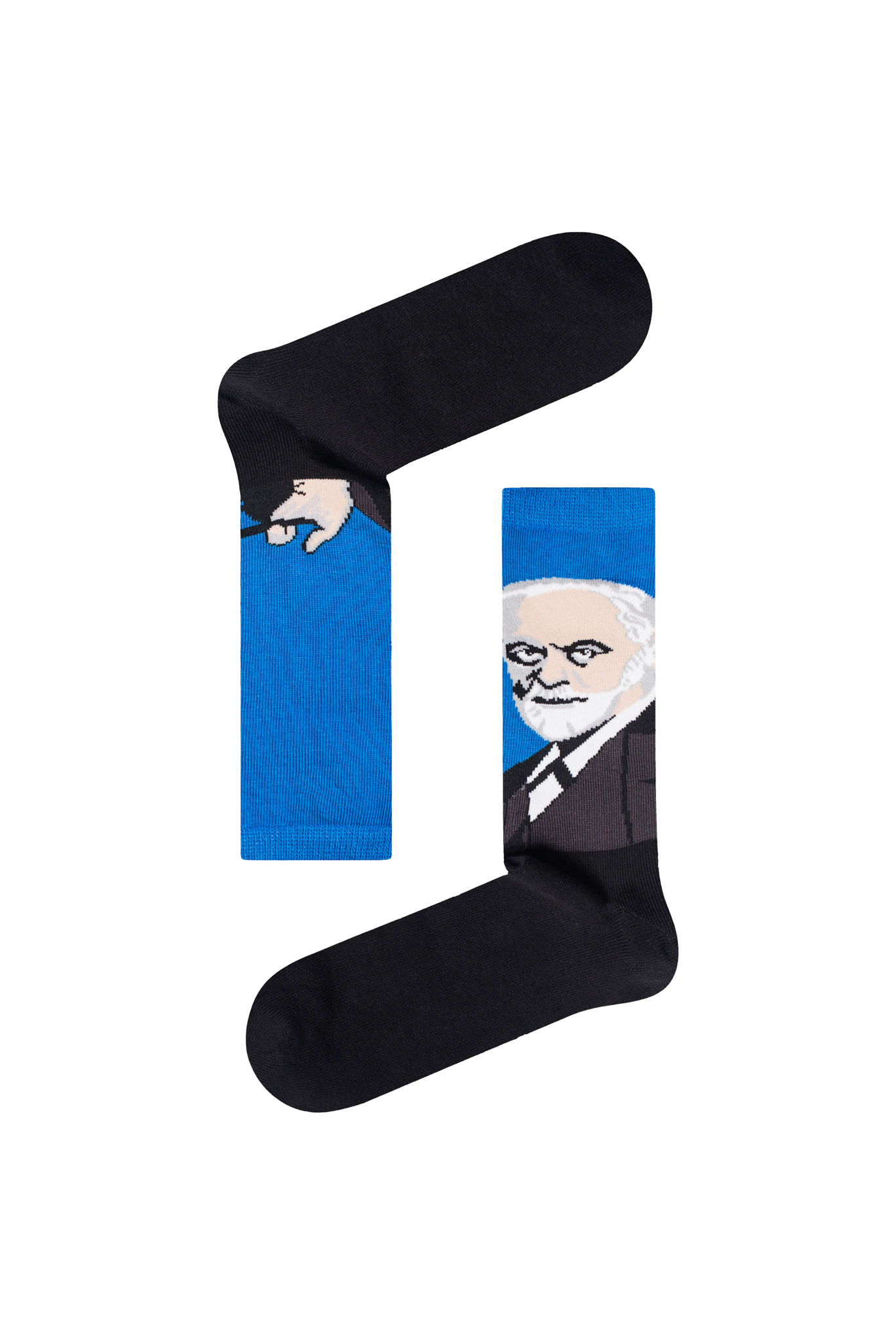 0-24 Κάλτσα Unisex με Σχέδιο Freud - Image 1
