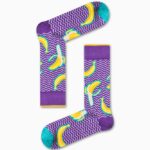 Κάλτσα Unisex με Σχέδιο Purple Bananas