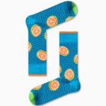 Κάλτσα Unisex με Σχέδιο Blue Oranges
