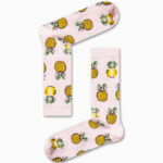Κάλτσα Unisex με Σχέδιο Pink Pineapple