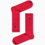 Κάλτσα Unisex με Κεντημα Cherry