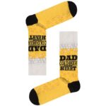 Κάλτσα Unisex με Σχέδιο DAD COLD BEER
