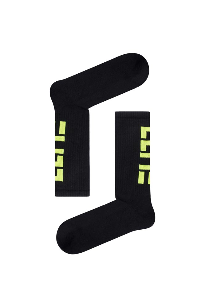 0000s_0000s_0019_Layer-1-copy-3 Κάλτσα Unisex με Σχέδιο Black Yellow EL172 - Image 1