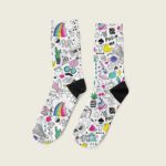 Κάλτσα Unisex Digital Print Follow Me