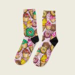 Κάλτσα Unisex Digital Donuts & Cupcakes