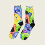 Κάλτσα Unisex Digital Print Monsters
