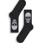 Κάλτσα Unisex με Σχέδιο Skull
