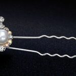 ΚΟΥΑΦ ΦΟΥΡΚΕΤΑ ΜΕ STRASS  7cm