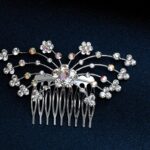 ΚΟΥΑΦ  ΧΤΕΝΑΚΙ ΛΟΥΛΟΥΔΙ ΜΕ STRASS  11x6.5cm
