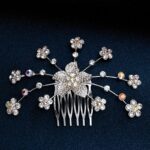 ΚΟΥΑΦ  ΧΤΕΝΑΚΙ ΛΟΥΛΟΥΔΙΑ ΜΕ STRASS 11x8cm