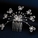 ΚΟΥΑΦ  ΧΤΕΝΑΚΙ ΠΕΤΑΛΟΥΔΕΣ ΜΕ STRASS  12.5x8.5cm