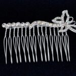 ΚΟΥΑΦ  ΧΤΕΝΑΚΙ ΜΕ ΠΕΤΑΛΟΥΔΑ ΚΑΙ STRASS   8x4cm
