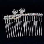 ΚΟΥΑΦ ΧΤΕΝΑΚΙ ΜΕ ΛΟΥΛΟΥΔΙΑ ΚΑΙ STRASS  6.5x5cm