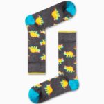 Καλτσα Unisex με Σχέδιο Yellow dinosaur