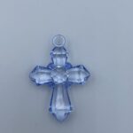 ΔΙΑΚΟΣΜΗΤΙΚΑ ΣΤΑΥΡΟΣ ΣΙΕΛ ΑΠΟ PVC 4.5CM ΥΨΟΣ 1ΣΥΣΚΕΥΑΣΙΑ=65ΤΕΜΑΧΙΑ