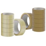 Ταινία Συσκευασίας 38mm Καφέ-Διάφανη 38mm x 66m JustNote 3975
