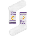 Κάλτσα Unisex με Σχέδιο Bright Moon
