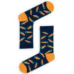 Κάλτσα Unisex με Σχέδιο Carrots