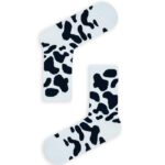 Κάλτσα Unisex με Σχέδιο Cow Print