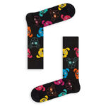 Κάλτσα Unisex με Σχέδιο  Black Colorful Dog