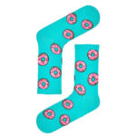 Κάλτσα Unisex με Σχέδιο Donuts