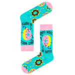 Κάλτσα Unisex με Σχέδιο Donut Happy