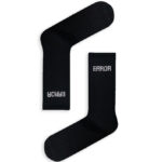 Κάλτσα Unisex με Σχέδιο Error