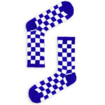 Κάλτσα Unisex με Σχέδιο Blue Square