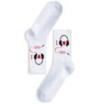 Κάλτσα Unisex με Σχέδιο Love Music