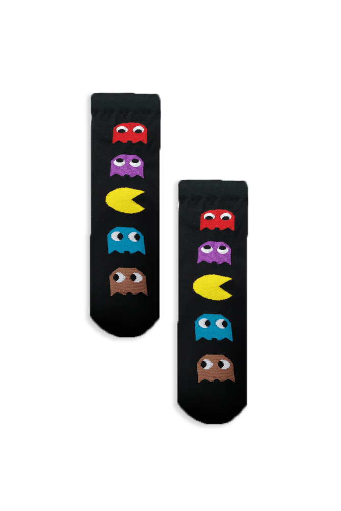 1packman Κάλτσα Unisex με Σχέδιο Pacman! - Image 1