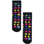 Κάλτσα Unisex με Σχέδιο Pacman Ghosts