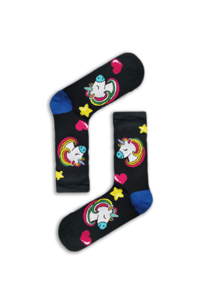 1unicorn Κάλτσα Unisex με Σχέδιο Unicorn - Image 1