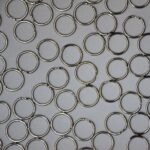 ΜΕΤΑΛΛΙΚΟΣ ΚΡΙΚΟΣ ΑΣΗΜΙ ΣΕΤ 100ΤΜΧ 12x6 mm
