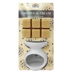 Βάση με Αρωματικό wax Melt Cookies & Cream 6 Κύβοι  Homie 423058