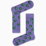 Καλτσα Unisex με Σχέδιο Purple Broccoli