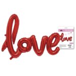 Μπαλόνι Μεταλλιζέ Love 102x65cm Carnavalista 232170