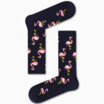 Καλτσα Unisex με Σχέδιο Pink Flamingos