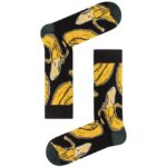 Κάλτσα Unisex με Σχέδιο Black Big Bananas