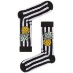 Κάλτσα Unisex με Σχέδιο Lines Pineapple