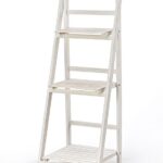 ΞΥΛΙΝΟ ΛΕΥΚΟ ΣΤΑΝΤ 3 ΕΠΙΠΕΔΩΝ 42X110CM