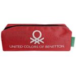 Κασετίνα Κόκκινη United Colors of Benetton 20x6cm Benetton 1015F-9306R