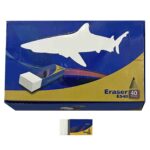 Γόμα Λευκή σετ=40τεμ 3,3x1,5cm JustNote 703183