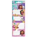 Ετικέτες Gabbys σετ=5 Φύλλα 20 Ετικέτες  Gabbys Dollhouse 000574076