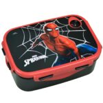 Δοχείο Φαγητού Πλαστικό pp 900ml  Spiderman Black City 17,5x7x13cm  900ml Gim 557-12265