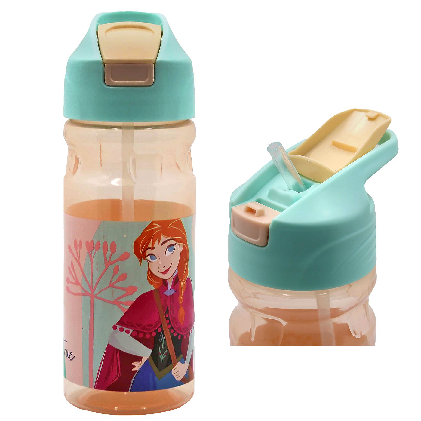 50-3508 Παγούρι Πλαστικό ps 550ml Frozen 21x7cm 550ml Gim 551-43203 - Image 1