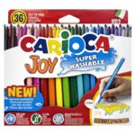 Μαρκαδόροι Carioca joy 2,8mm σετ=36χρωματα  Carioca 40616