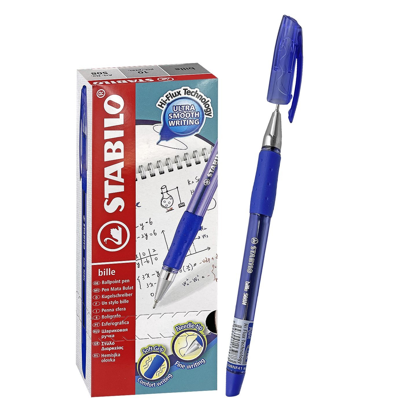 60-96 Στυλό Stabilo Exam Grade 508nf Display Ballpoint 0.38mm Stabilo - Image 1