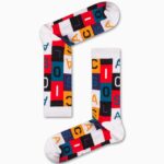 Καλτσα Unisex με Σχέδιο Colour Letters